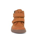 Dětské zimní barefoot boty ZERU TEX Cognac, Froddo, G2110150-3, hnědá - 28
