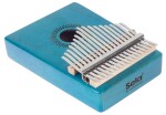 Sela Kalimba Mahogany 17 Blue