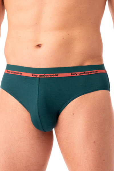 PÁNSKÉ SLIPY MPP 286 B25 černo-zelená M