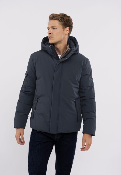 Volcano Man's Jacket J-Bruno Navy Blue