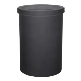 Spirella YOKO kelímek na zubní kartáčky tmavě šedý / sklo (7610583203861)