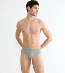 Sloggi Men – EVER Ease Briefs: 2× organické slipy s termoregulací Sloggi DARK GREY MELANGE XL