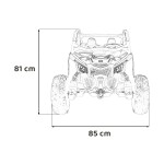 Mamido Elektrické autíčko Buggy Maverick Turbo RR STRONG růžové