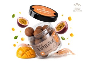 Delphin Vyvážené boilies BreaX/PassionKRILL Krill-Mango 100g - 16mm,Delphin Vyvážené boilies BreaX/PassionKRILL Krill-Mango 100g - 16mm