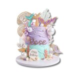 Dortisimo Zápich do dortu Ploutve s listy a koulemi (26 ks)