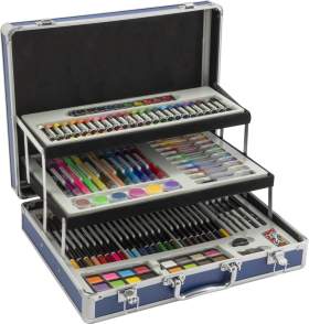 Malířský kufřík kovový rozkládací 140 ks - Craft Creative