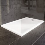 HUPPE - Sprchová vanička obdélníková Hüppe Purano 100x80 cm litý mramor 202271.055 202271.055