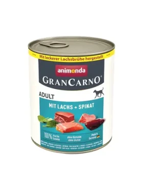 Animonda GranCarno Adult Losos, špenát / Konzerva pro psy / 800 g (B4-82481)