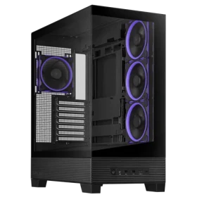 ASUS A31 PLUS TG ARGB černá ATX / 2x USB 3.1 / USB-C 3.2 / bez zdroje / průhledná bočnice (90DC00R0-B19000)