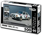 RETRO-AUTA Puzzle Škoda 130 L,A (1986), č. 61