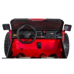 Mamido Elektrické autíčko Extreme Sport 4x4 s proměnlivou velikostí červené