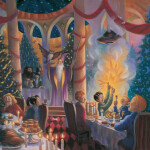 Nástěnný poznámkový kalendář 2026 NOTIQUE - Harry Potter, 30 x 30 cm