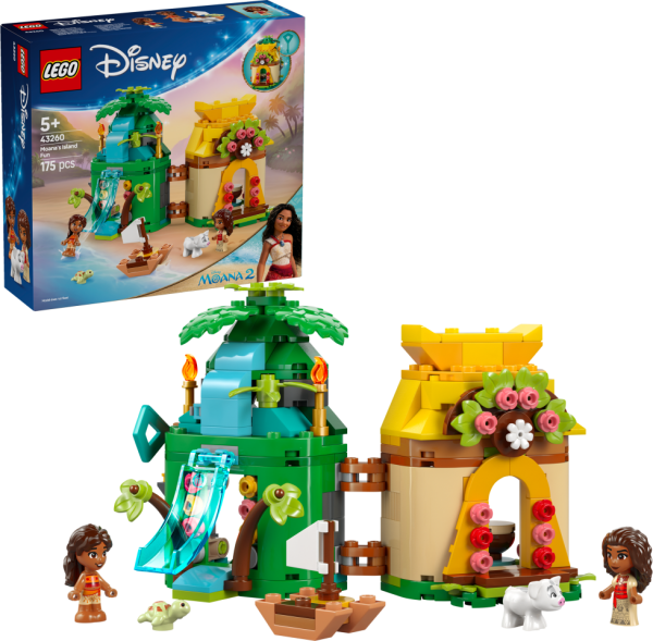 LEGO® │ Disney Princess 43260 Vaiana a zábava na ostrově - LEGO® Disney™