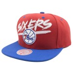 Mitchell & Ness Pánská kšiltovka Philadelphia 76ers NBA Transcript Snapback