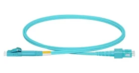 Lanview LC-SC / Optický kabel / Multimode OM3 / Duplex / LSZH / 5 m (LVO231479)