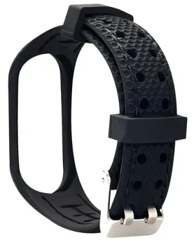 Beline Sport Strap černý / Pásek pro Xiaomi Mi Band 7 / silikonový