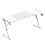 Huzaro Hero 4.8 RGB bílá / Herní stůl / 160 x 60 x 74 cm (HZ-HERO 4.8 RGB WHITE)
