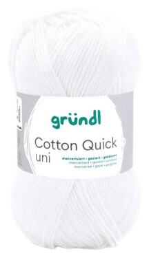 Příze 865-01 - Cotton Quick Bílá