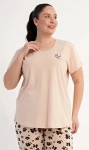 Dámské pyžamo kapri Vienetta Secret Laura