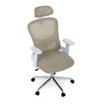 Kancelářská židle, houpací mechanismus, béžová síťovina, KA-K2031 BGE
