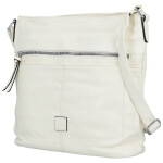 Trendy dámská koženková crossbody kabelka Tomila, bílá