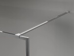 MEXEN - KIOTO, LUNAR vzpěra rovná 150 cm chrom 830-10-01