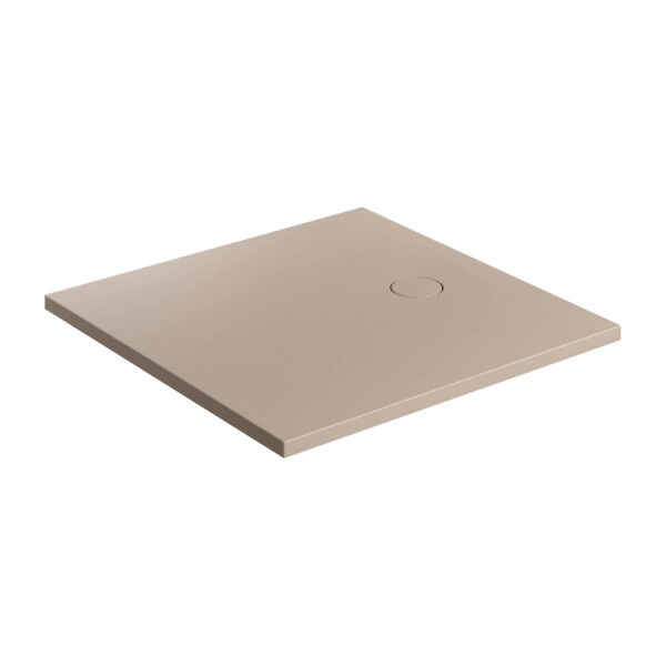 OMNIRES - AQUAROCK kompozitní sprchová vanička protiskluzová, 80 x 80 cm, dune beige mat AQUAROCK80-KDB