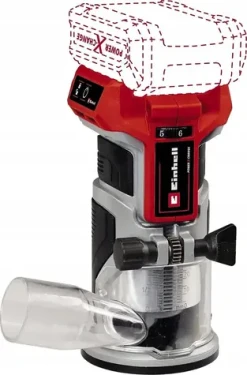 Einhell TP-ET 18 Li BL - Solo / Aku hranová fréza / 18V / 10000-30000 ot/min / bez aku a nabíječky (4350412)