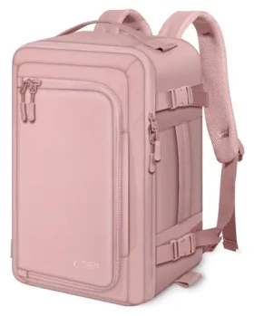 Tech-Protect Defender S50 růžová / Batoh / 20L / na notebook / kabinové zavazadlo Ryanair Wizz Air