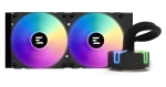 Zalman Reserator5 Z24 ARGB černá / Vodní chlazení / AIO / 240 mm / 2x 120 mm ARGB (Reserator5 Z24 ARGB Black)
