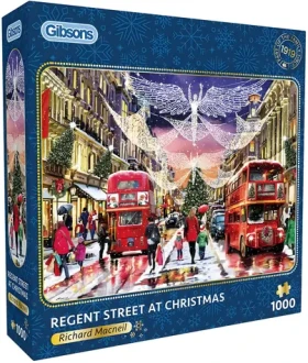 GIBSONS Puzzle Vánoční Regent Street