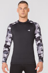 Tričko Rough Radical Furious Army Ls Black/Camo