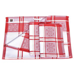 Utěrky z egyptské bavlny SOLE RED 50 x 70 cm 3 ks