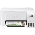 Epson L3256 bílá / barevná inkoustová tiskárna / A4 / 33ppm / 5760x1440dpi / tisk skenování kop. / USB / Wi-Fi (C11CJ67407)