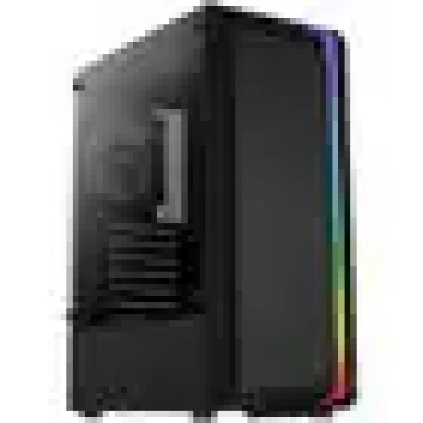 Aerocool Bionic černá / ATX / 2x USB-A 3.0 / 1x USB-A 2.0 / 1x 120mm / bez zdroje / průhledná bočnice (ACCM-PV34013.11)