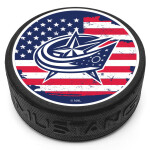 Mustang Puk Columbus Blue Jackets NHL Patriot