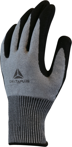 Pracovní rukavice Delta Plus pletené VENICUTF07 Barva: Šedá/ Černá, Velikost rukavic: 9 (L) VECUTF07GRG309