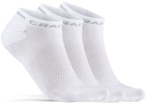 Běžecké ponožky CRAFT CORE Dry Shaftless - tři páry Velikost textilu: 43-45