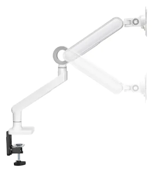 Equip 650185 bílá / Stolní držák monitoru / 17-35" / VESA 75/100 / 10,5 kg / 360° (650185)