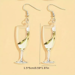 Dovoz Náušnice bílé víno