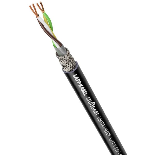 LAPP 1030620/100 datový kabel UNITRONIC® LiYCY (TP) 0 2 x 0.5 mm² černá 100 m