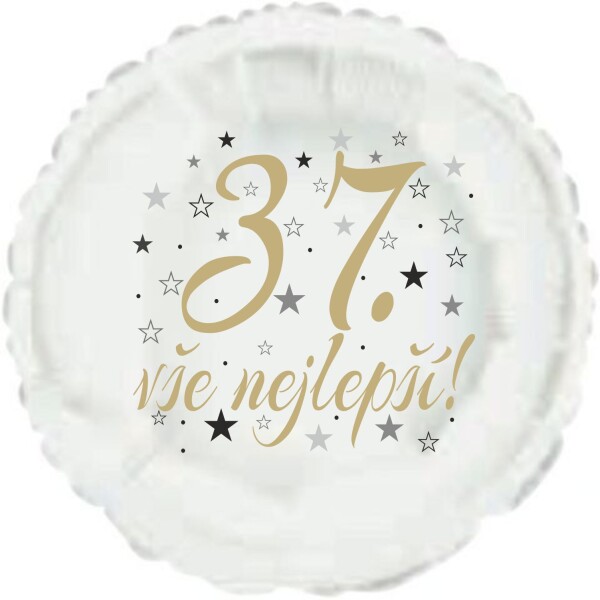37. narozeniny balónek kruh Balonky.cz 37. narozeniny balónek kruh Balonky.cz