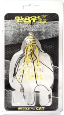 Black Cat Nástraha Battle Teaser Velikost 3/0 100kg 80g Yellow/Black (6077080)