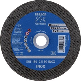 PFERD EHT 180-2,5 SG INOX 61326423 řezný kotouč rovný 180 mm 25 ks nerezová ocel