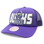 Mitchell & Ness Pánská kšiltovka Milwaukee Bucks NBA Billboard Trucker