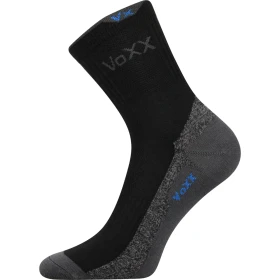 VOXX Ponožky sportovní slabé MASCOTT se stříbrem ČERNÉ 39-42 101520
