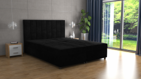 FRONTI Postel VIKI 140x200 černá