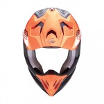 Moto přilba Scorpion VX-22 Air Beta matná modro/oranžová - M
