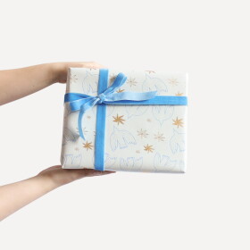 Bella Rose Balicí papír holubičky – 5 m, krémová barva, papír