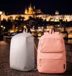 XD Design Switch 2v1 růžová / Městský batoh / do 16" / 22 l / recyklovaný nylon (P706.3314)